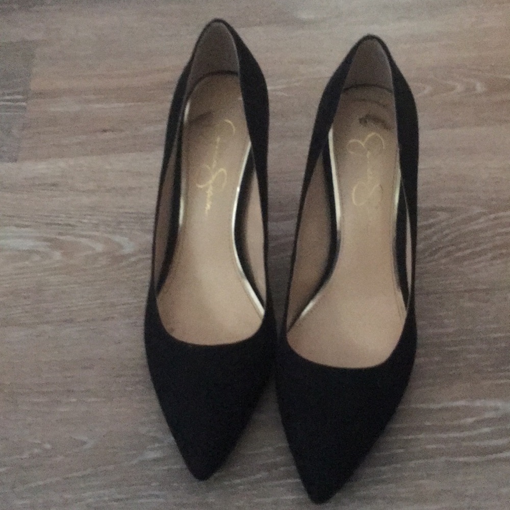 Black heels